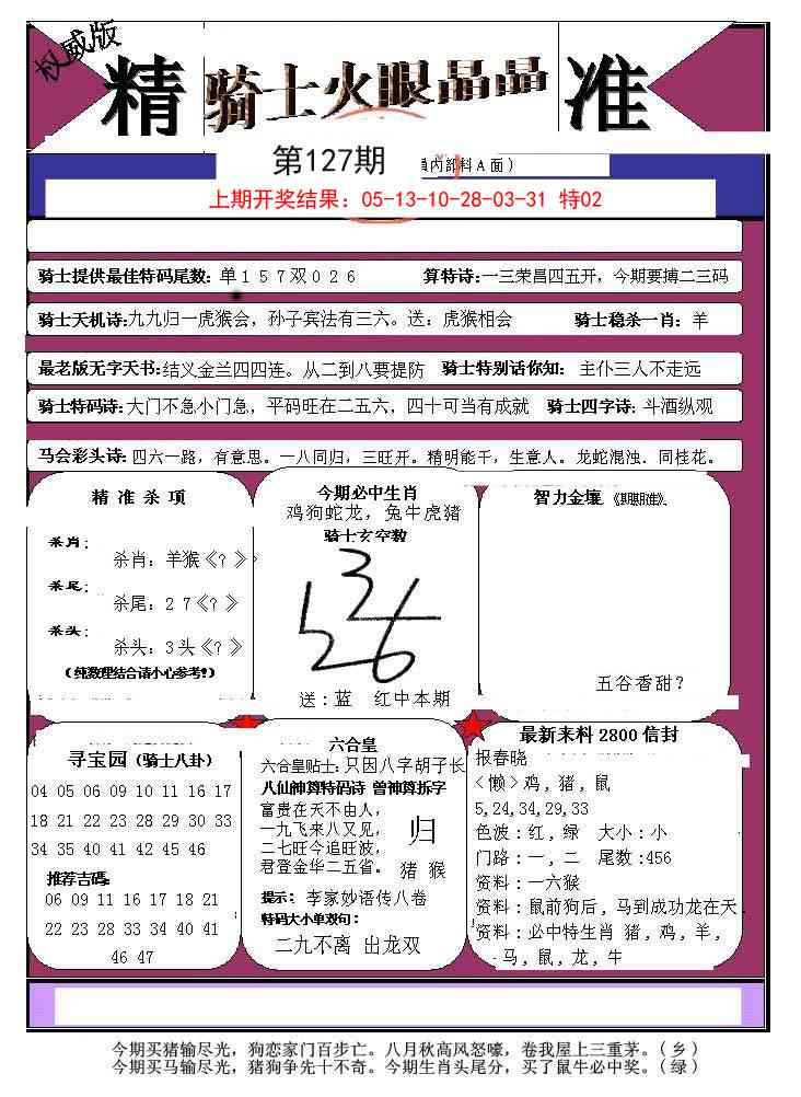 127期骑士火眼晶晶a[图]