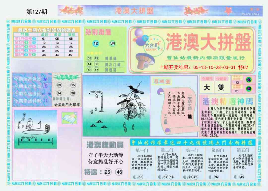 127期港澳大拼盘A[图]