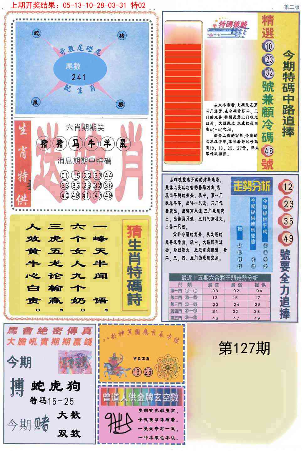 127期曾道人内幕消息B[图]