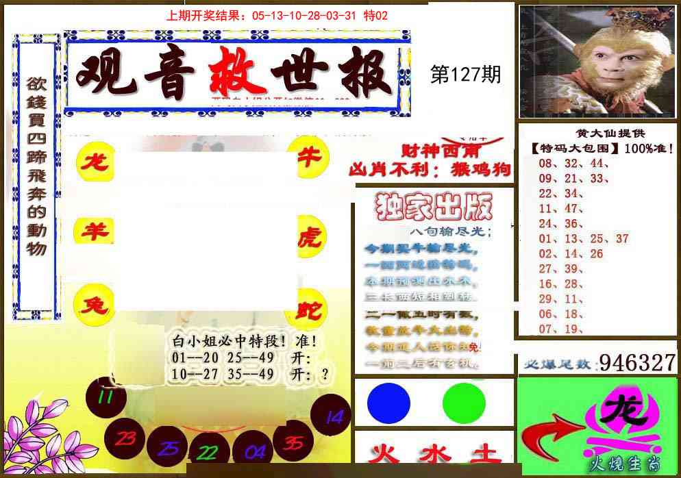 127期(另)观音救世密报[图]