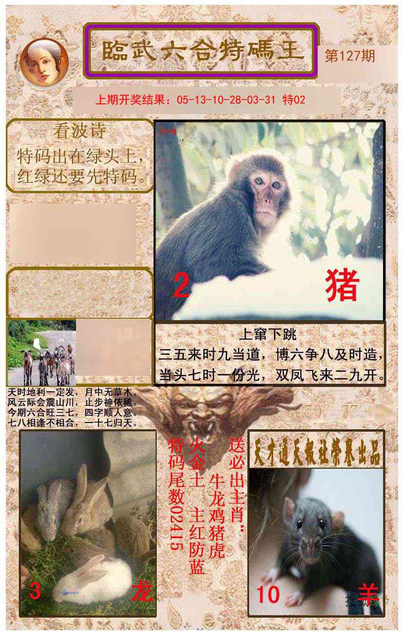 127期临武六合特码王[图]
