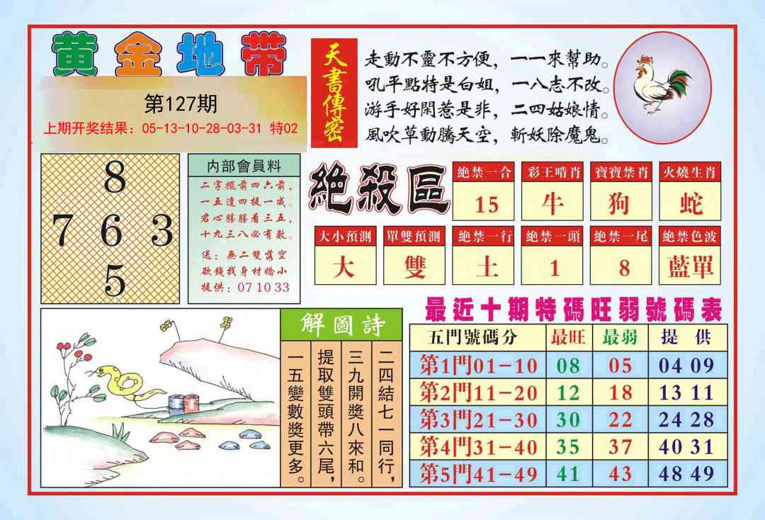 127期黄金地带[图]