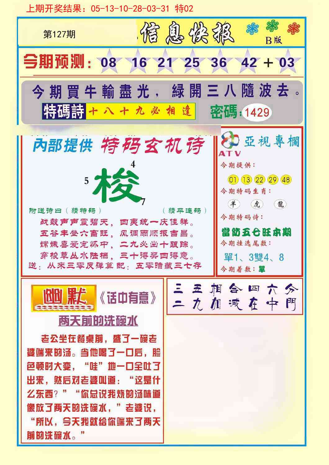 127期信息快报B[图]