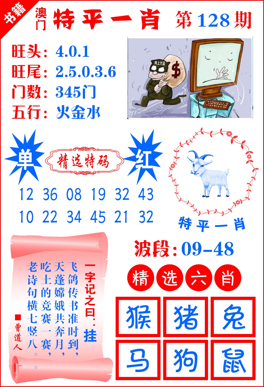 128期澳门喜气洋洋[图]