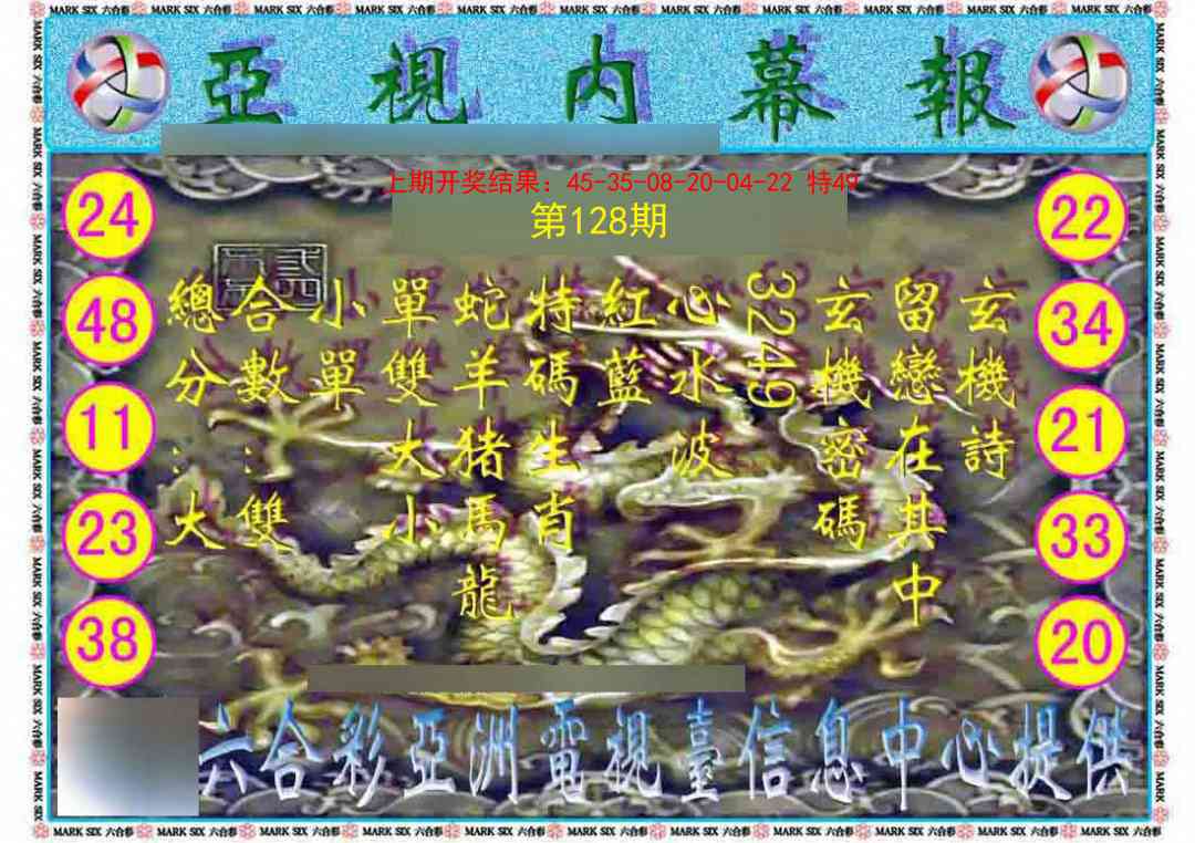 128期亚视内幕报[图]