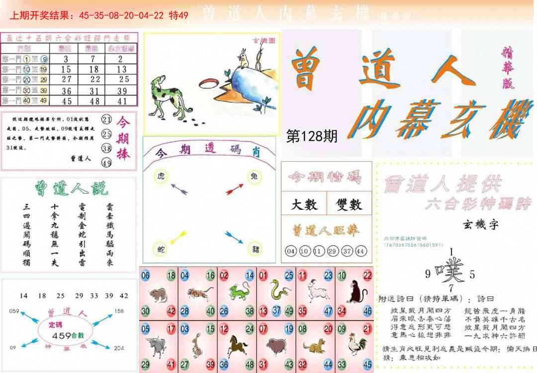 128期曾道人内幕精华版[图]