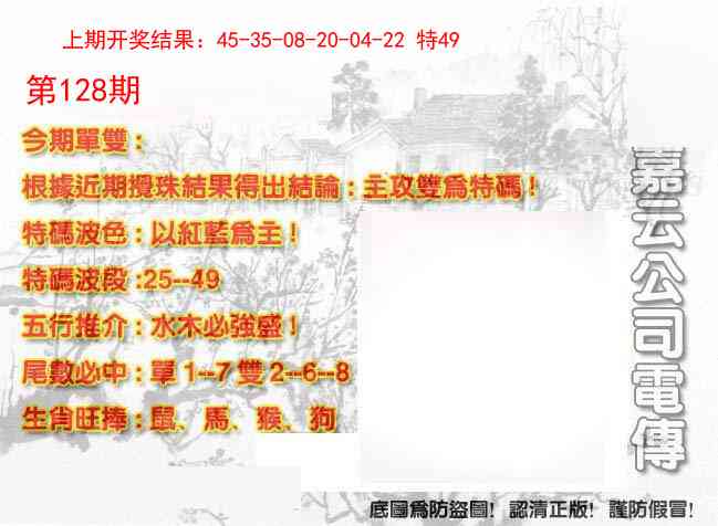 128期嘉云公司电传[图]
