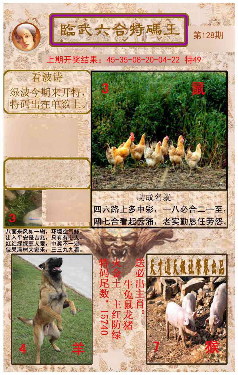 128期临武六合特码王[图]