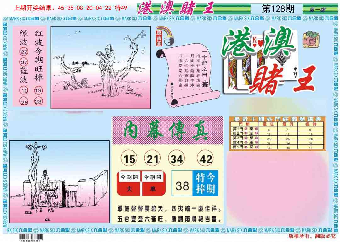 128期港澳赌王A[图]