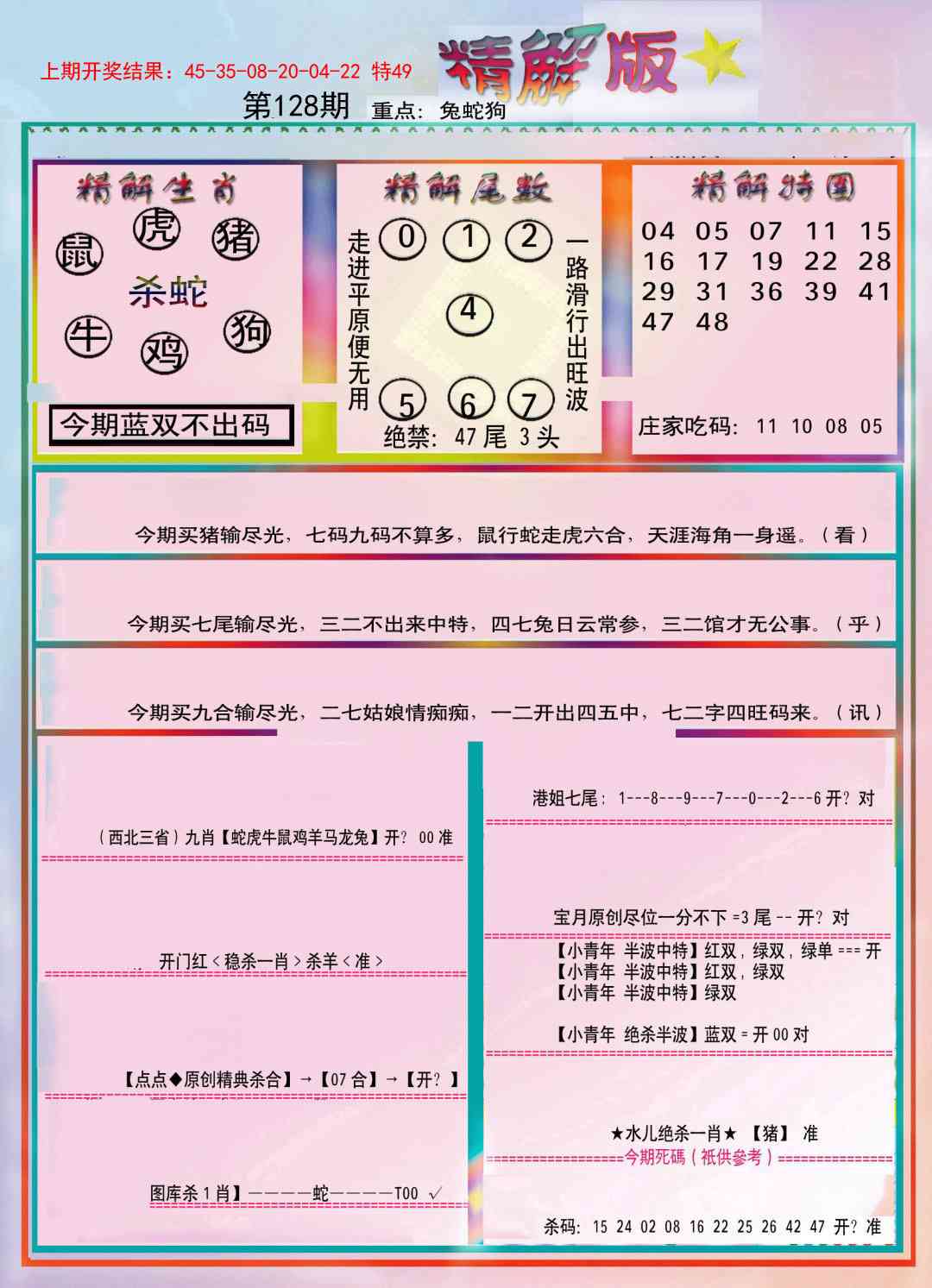 128期精解版[图]