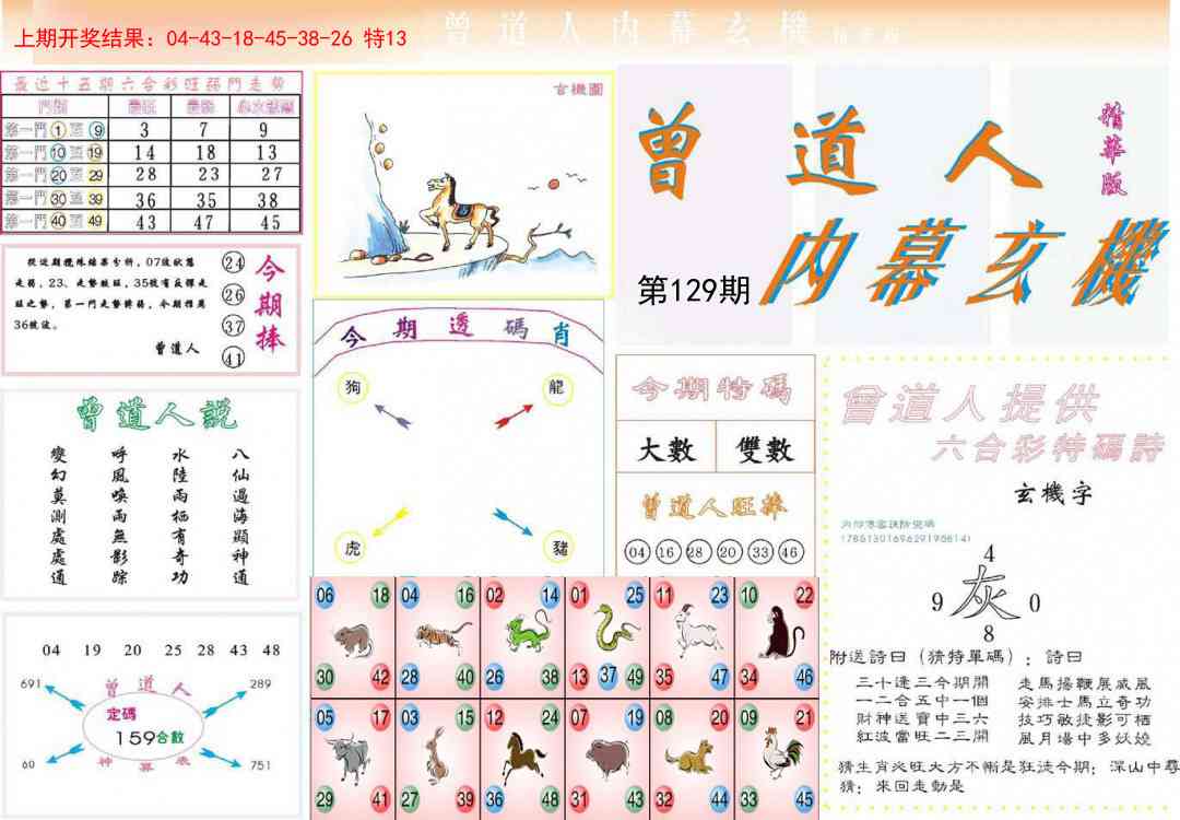 129期曾道人内幕精华版[图]