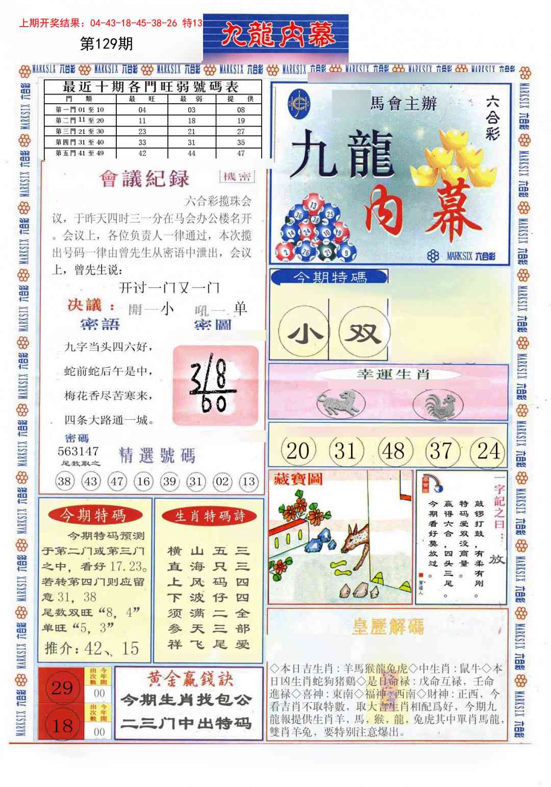 129期(新版)九龙内幕A[图]