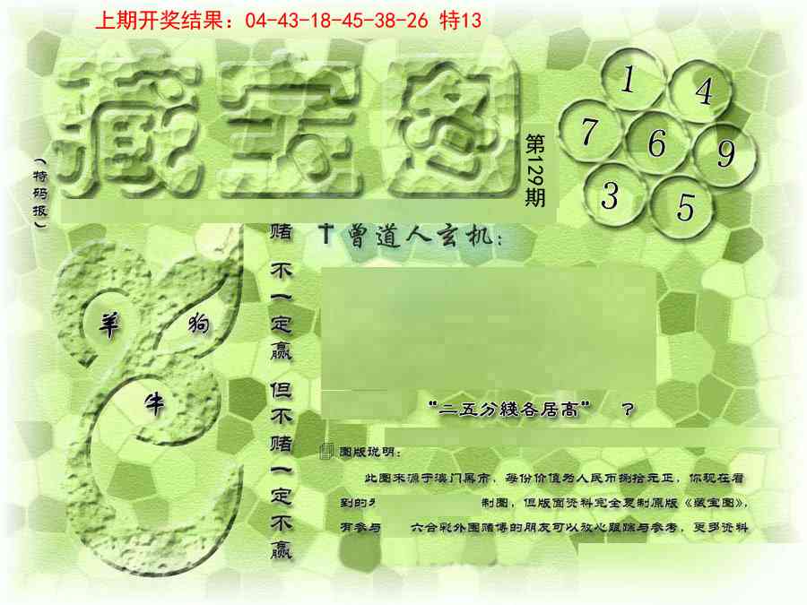 129期假新藏宝图[图]