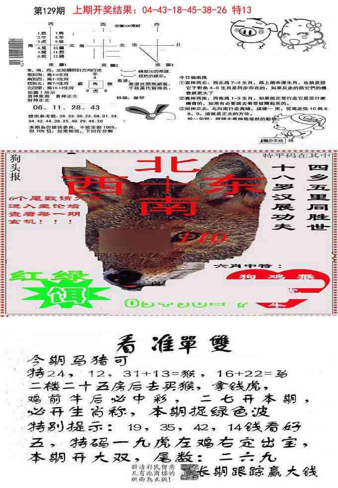 129期特码内幕B[图]