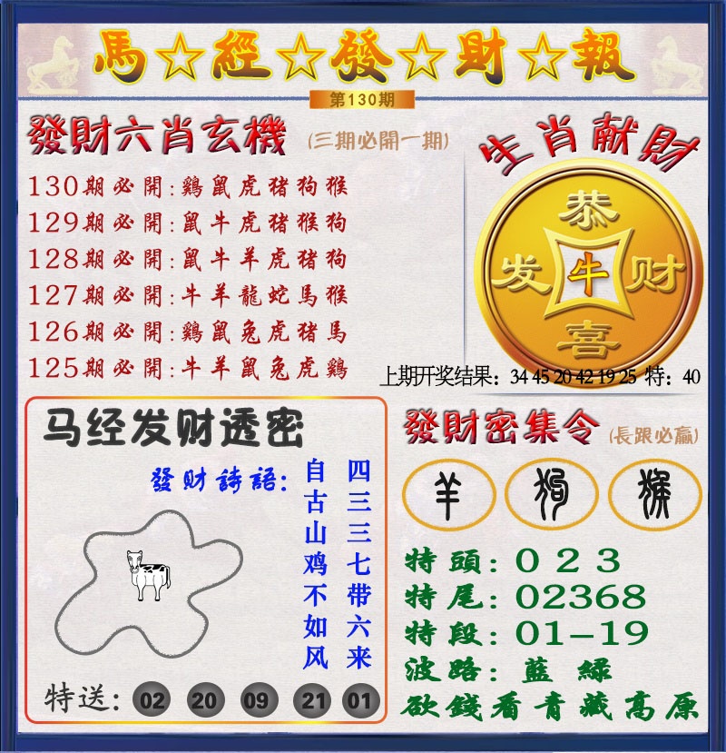 130期发财报[图]