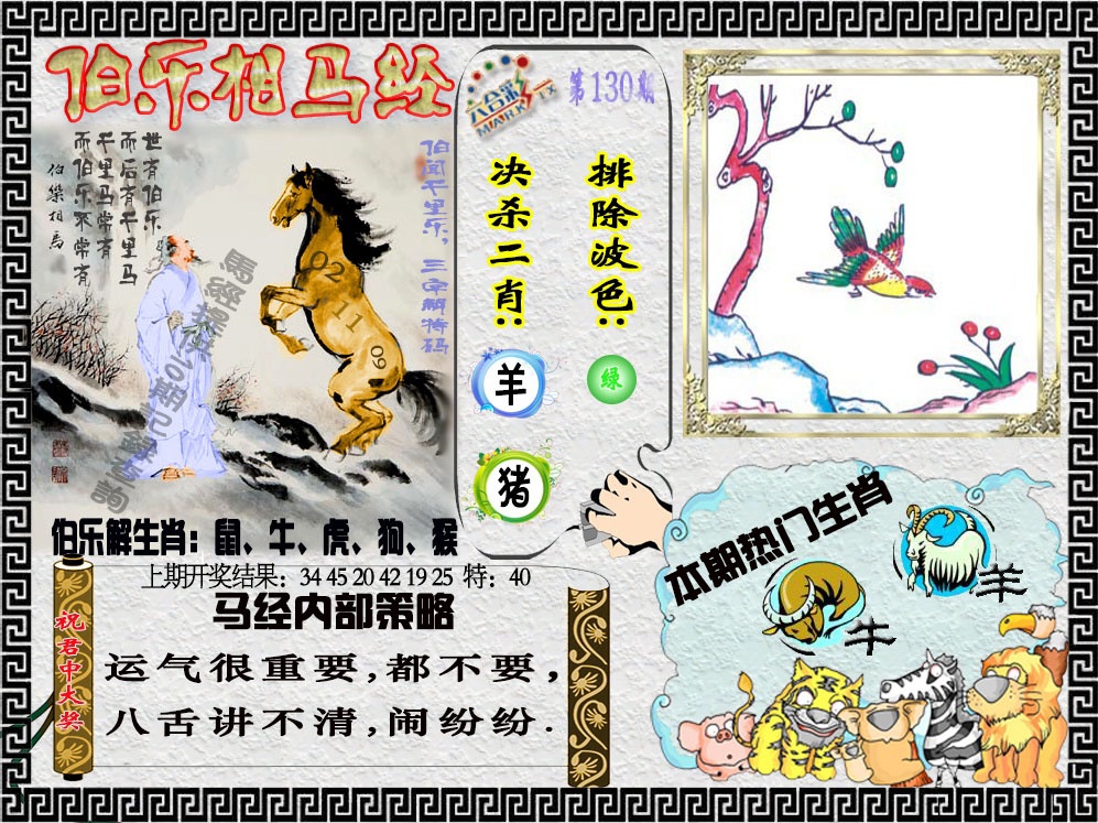 130期伯乐相马经[图]