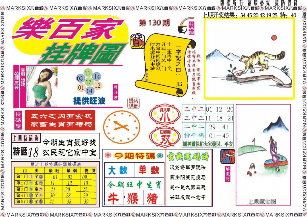 130期乐百家挂牌图[图]