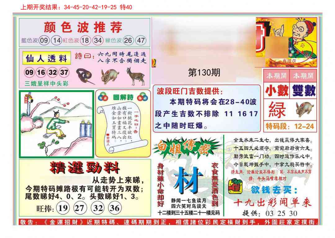 130期金运招财[图]