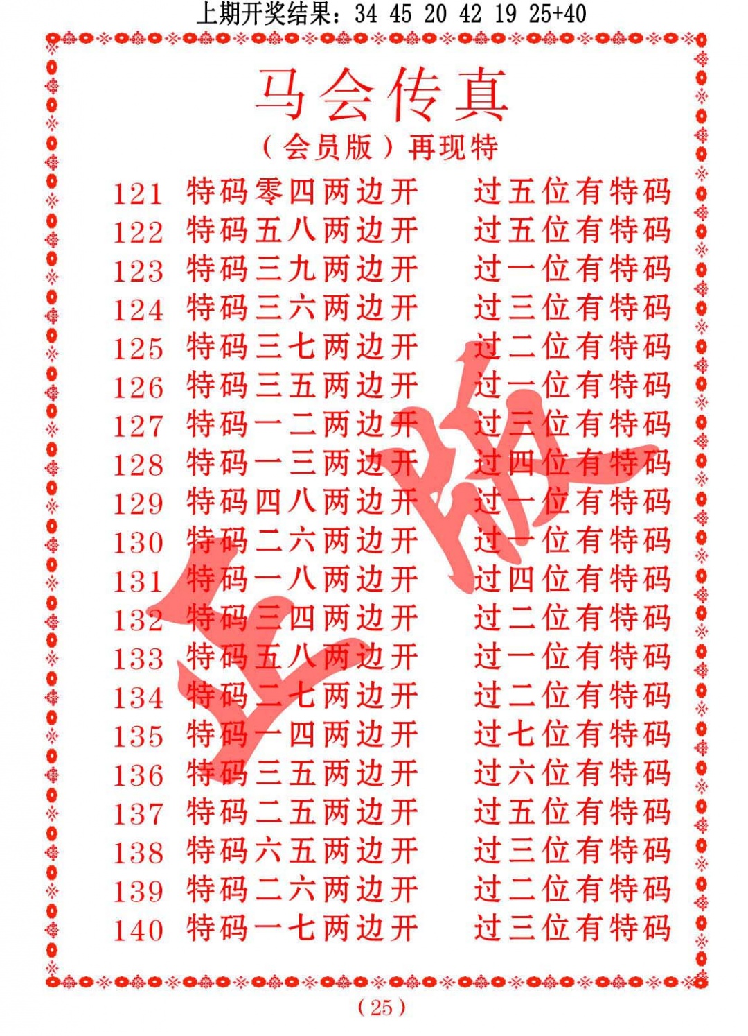 130期马会传真[图]
