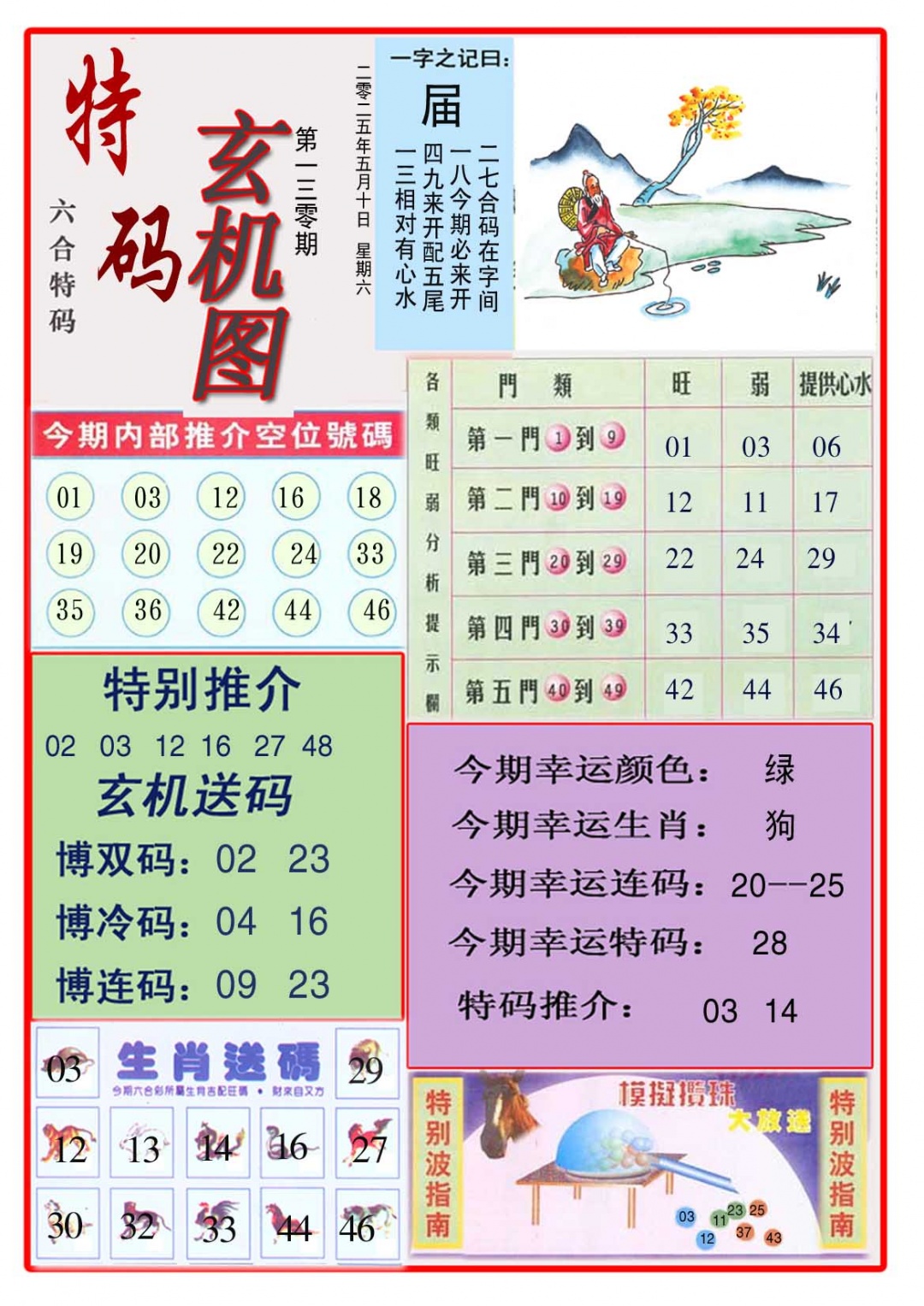 130期特码玄机图[图]