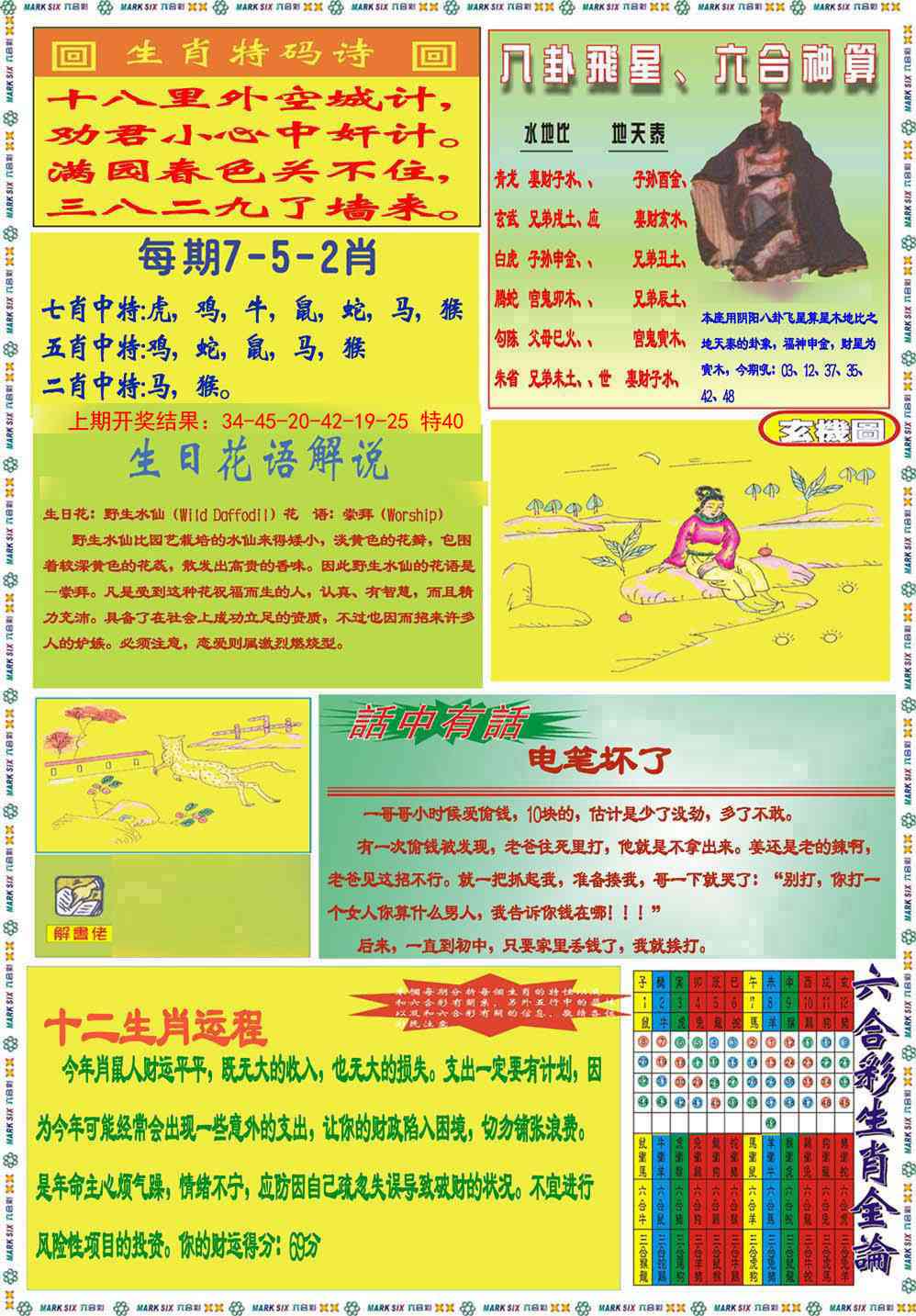 130期九龍马经B(推荐)[图]