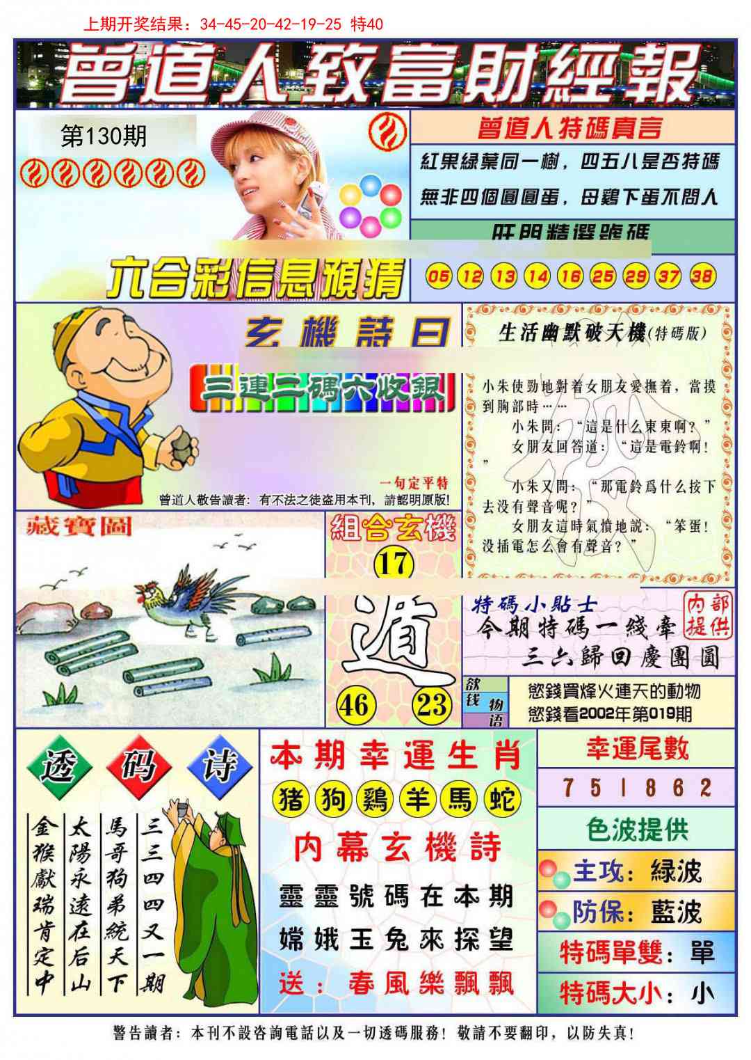 130期曾道人致福财经[图]