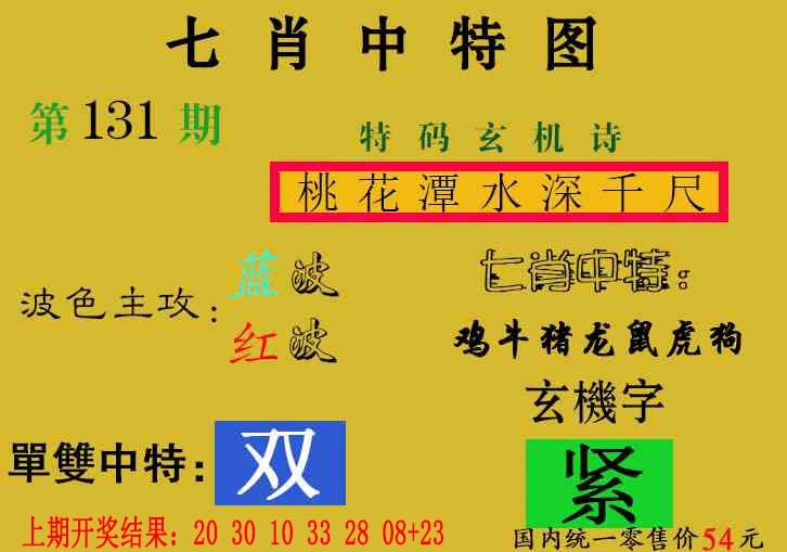 131期七肖中特[图]