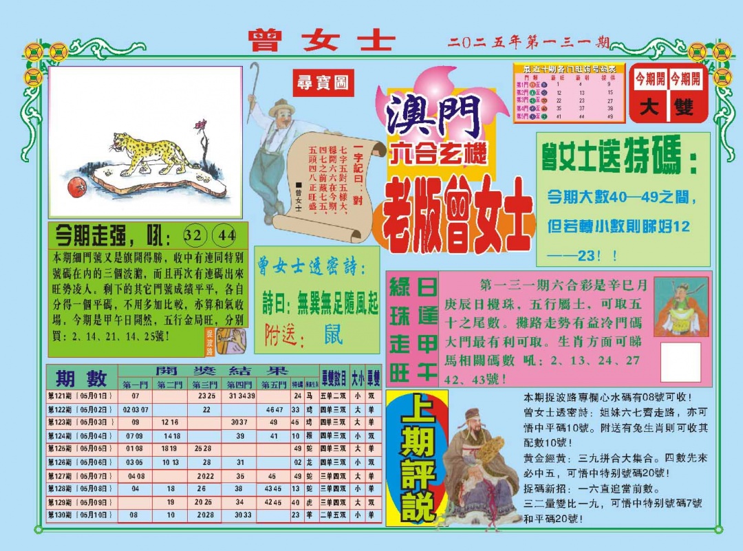 131期老版曾女士A[图]