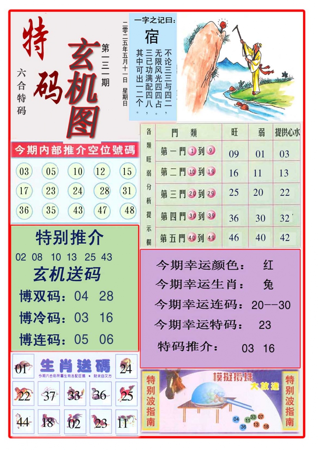 131期特码玄机图[图]
