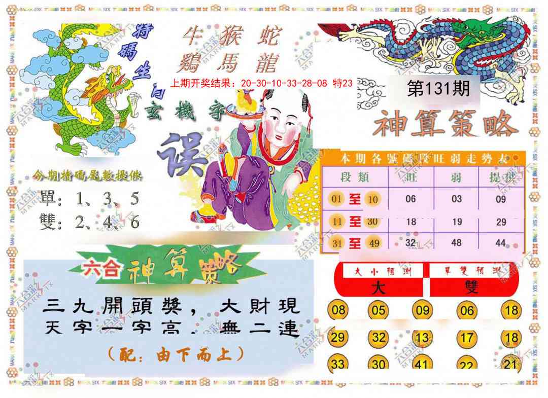 131期神算策略[图]