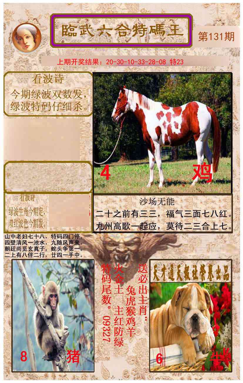131期临武六合特码王[图]