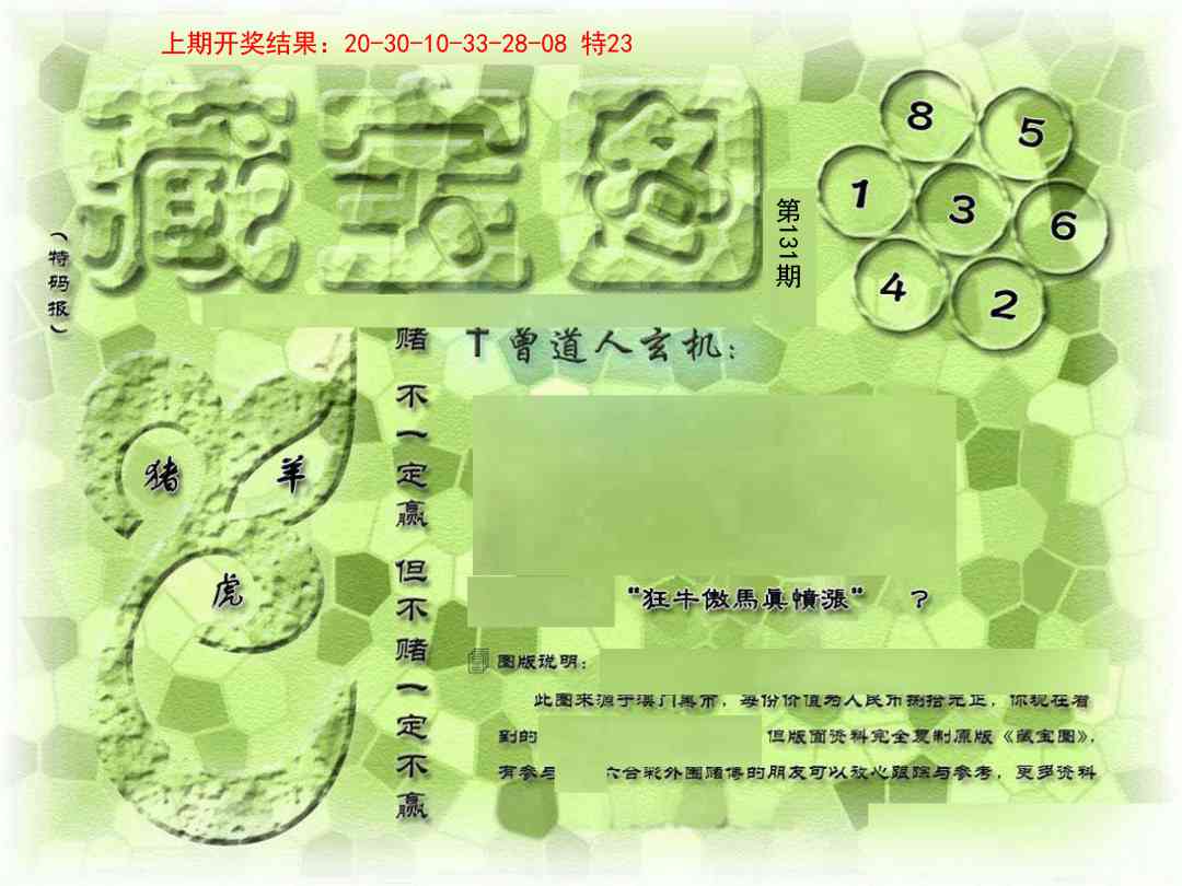 131期假新藏宝图[图]