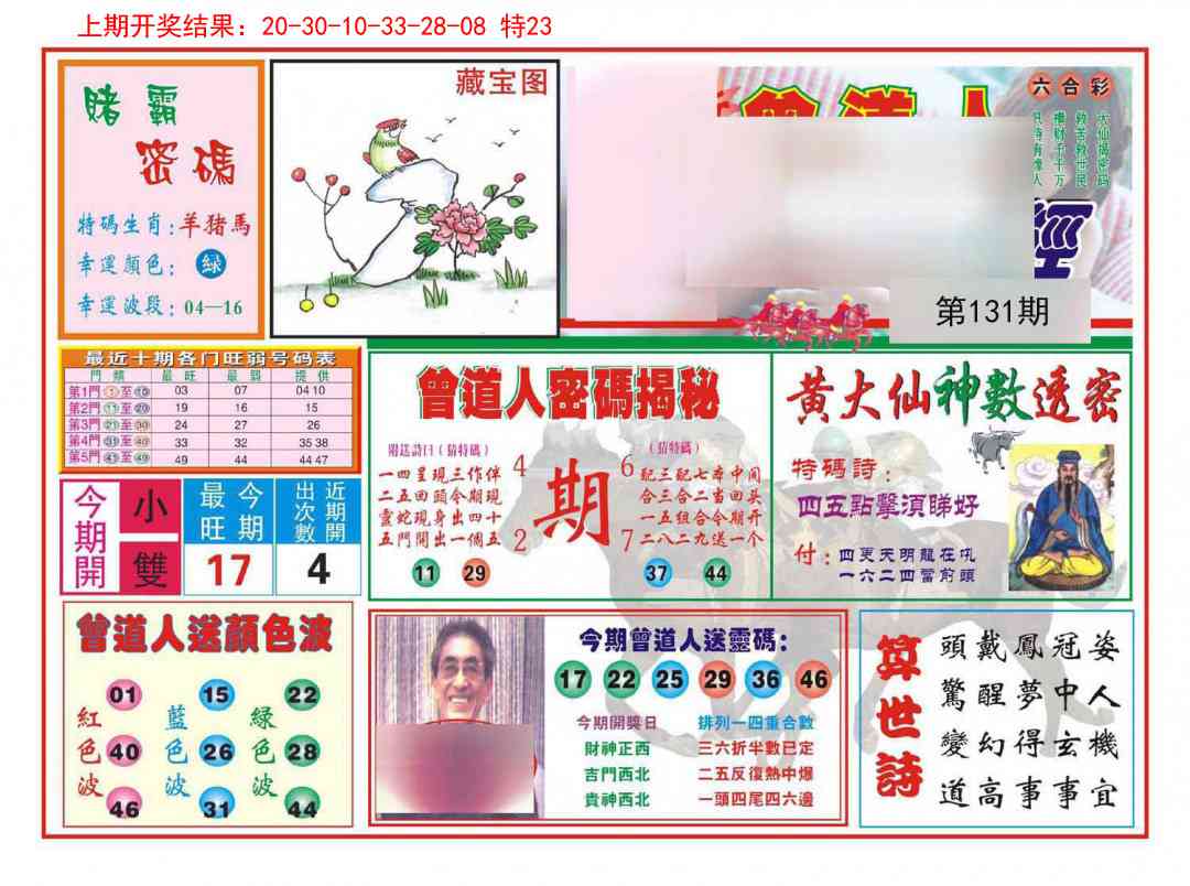 131期赢钱一经[图]