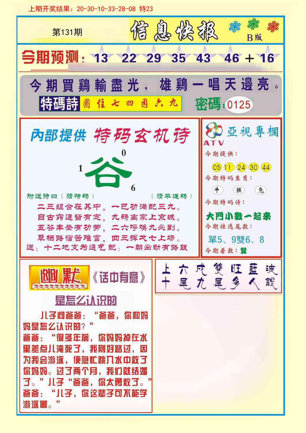 131期信息快报B[图]