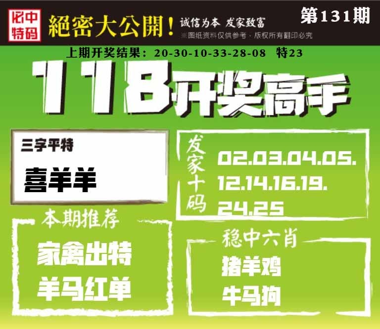 131期118开奖高手[图]
