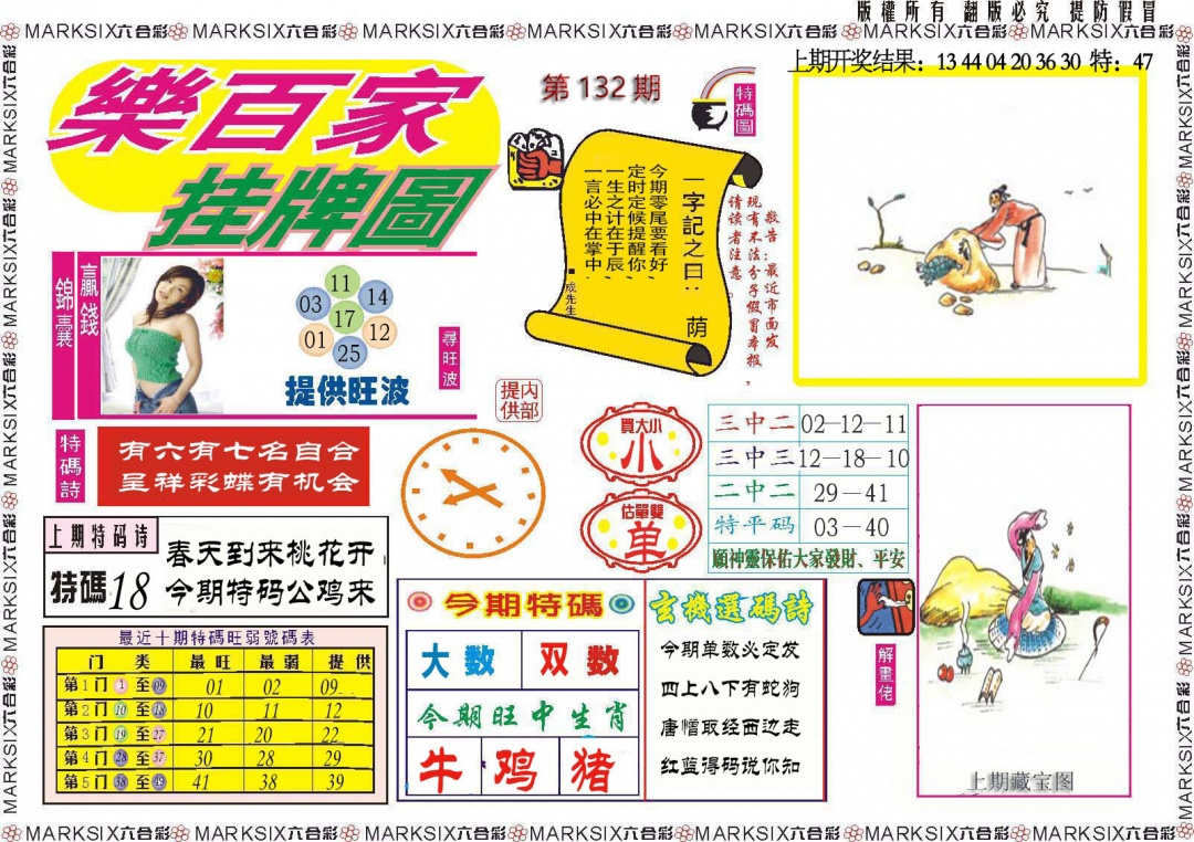 132期乐百家挂牌图[图]
