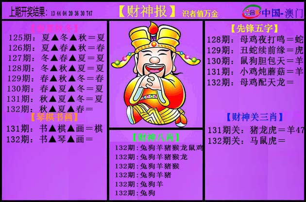 132期紫财神[图]