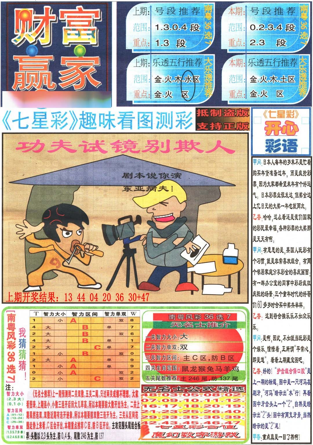 132期财富赢家（七星彩）[图]