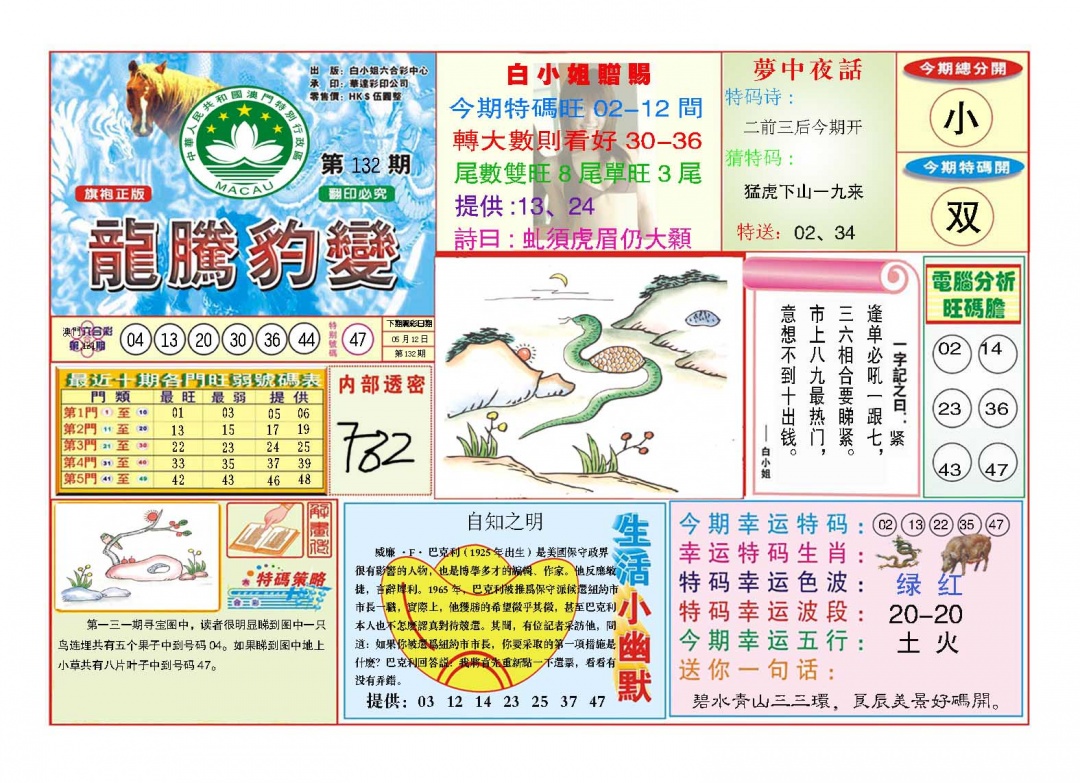 132期龙腾豹变[图]