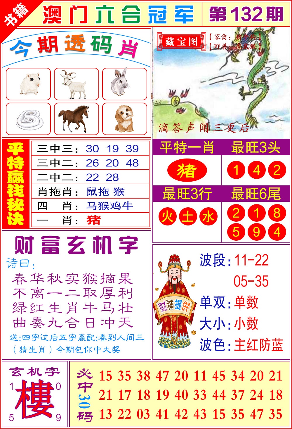 132期澳门六合冠军[图]