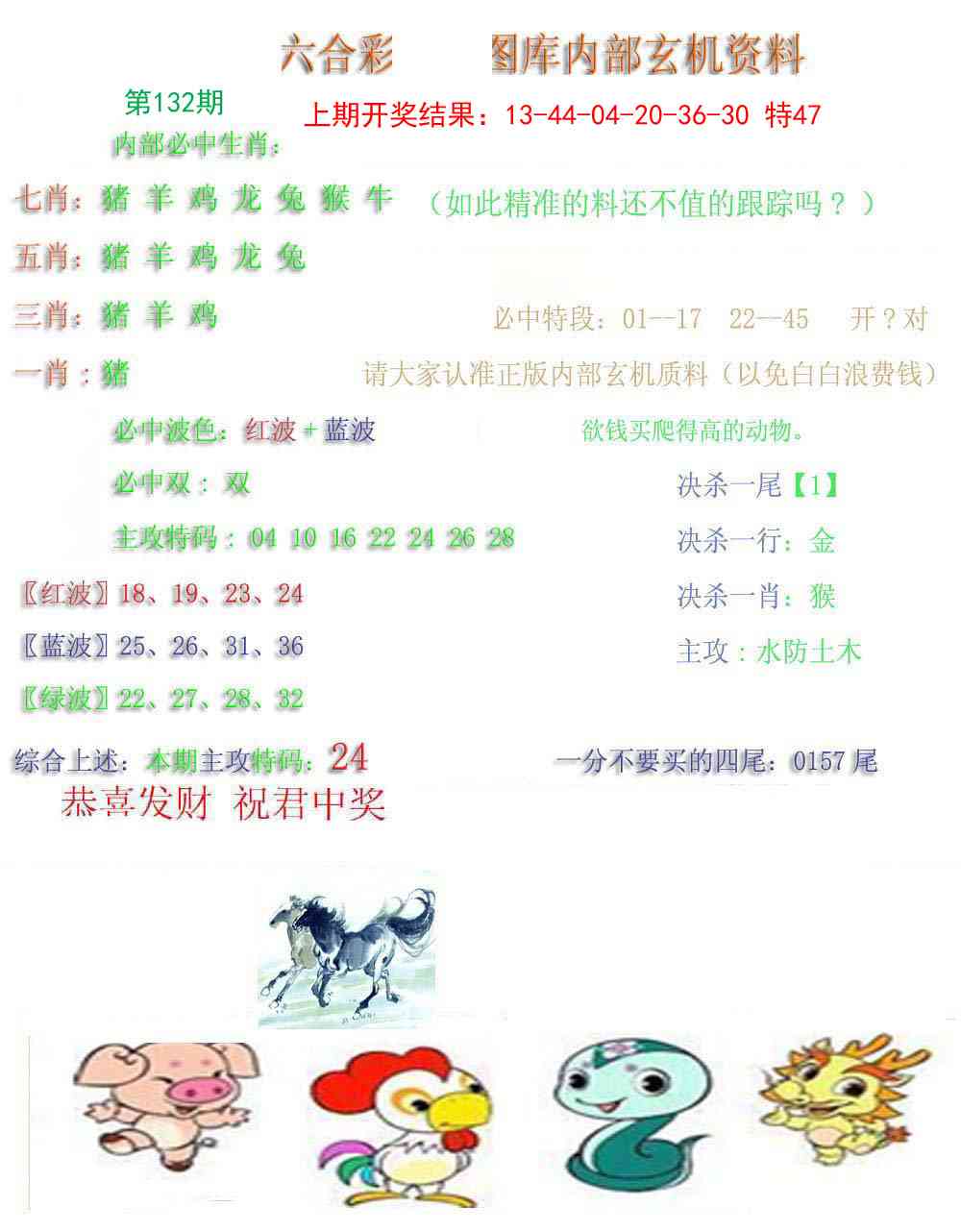 132期内部玄机资料[图]