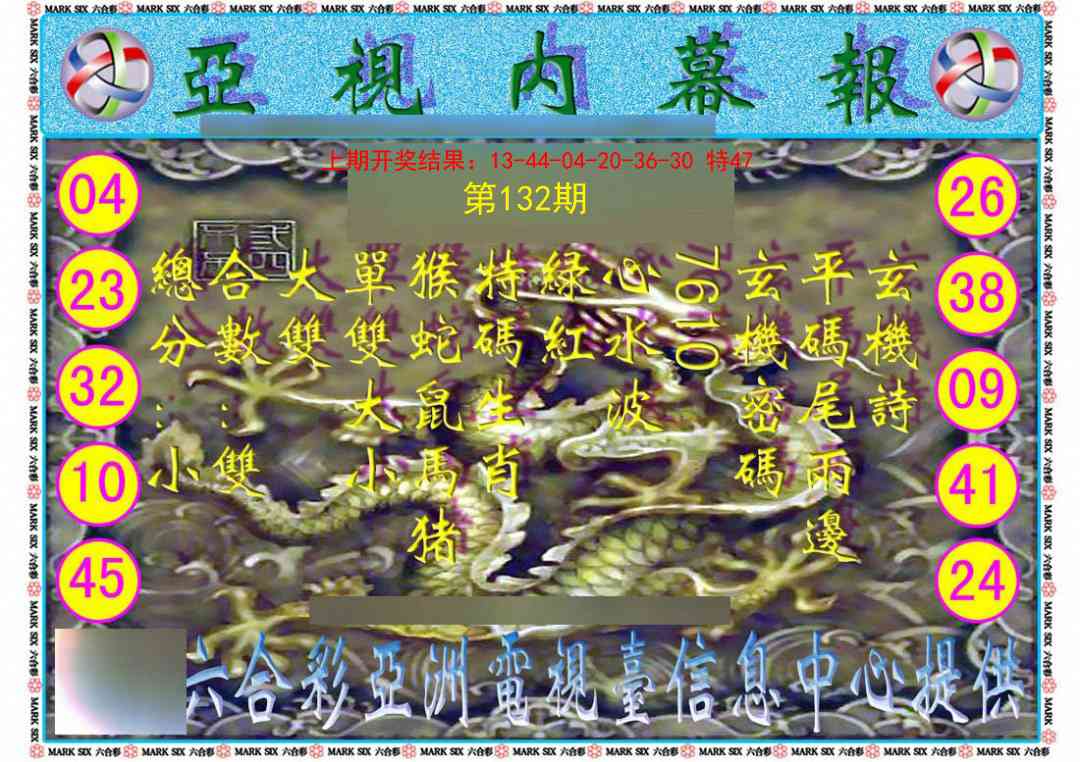 132期亚视内幕报[图]