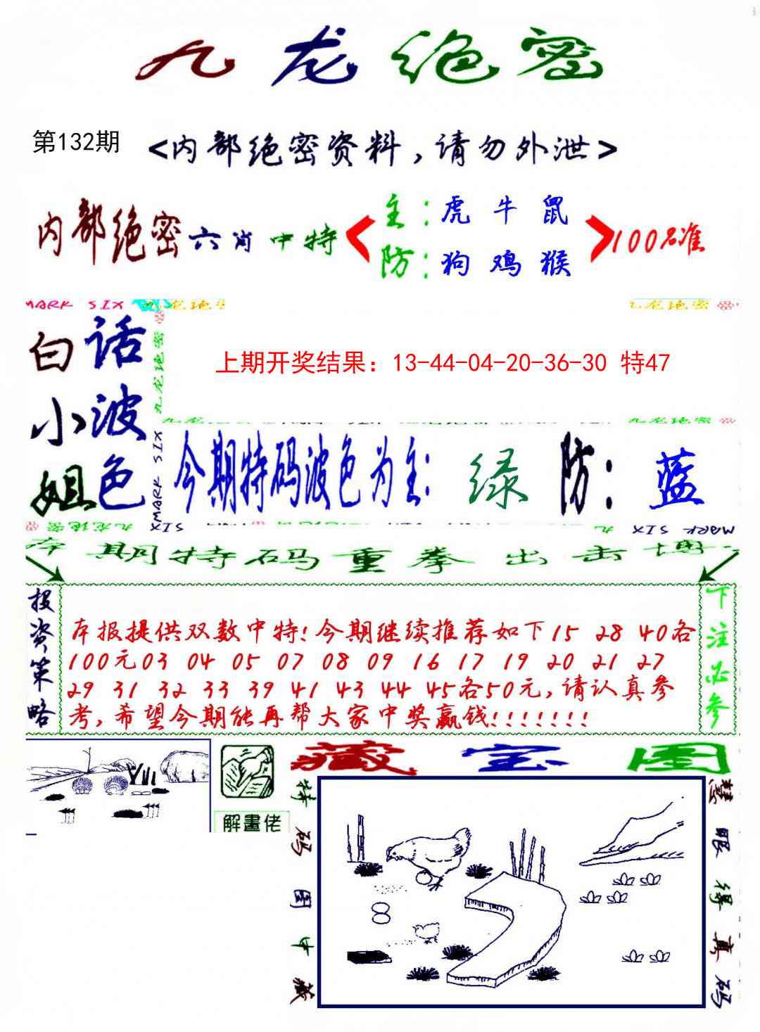 132期九龙密报[图]
