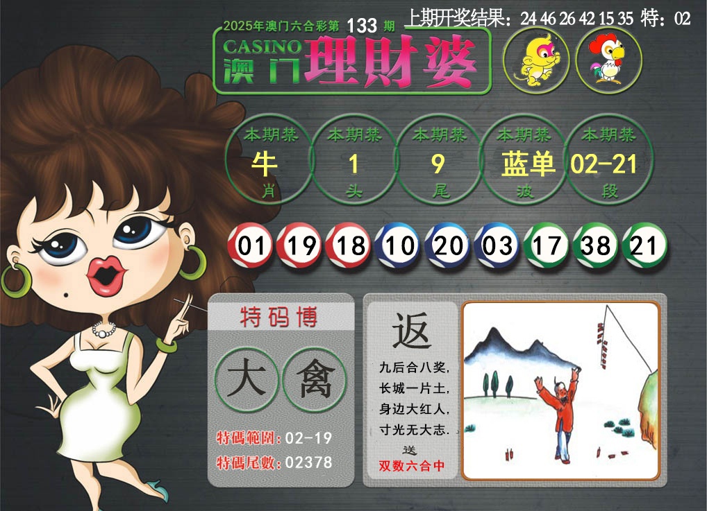 133期澳门理财婆[图]