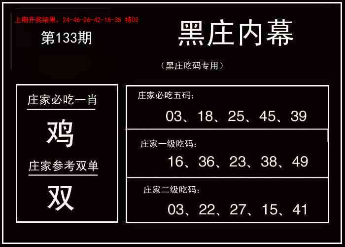 133期黑庄内幕[图]