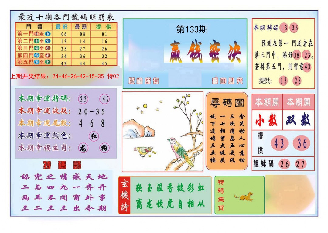 133期九龍赢钱密决(推荐)[图]