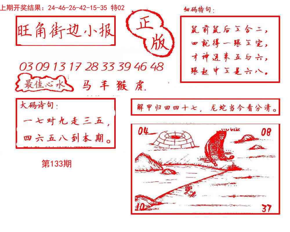 133期旺角街边小报[图]