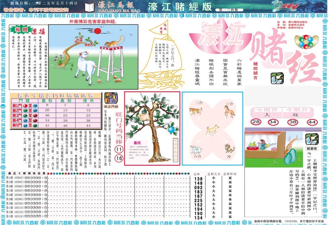 134期濠江赌经A[图]