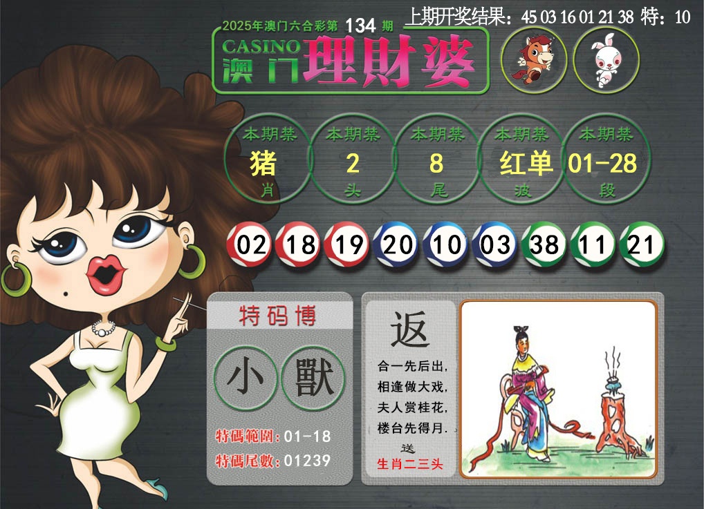 134期澳门理财婆[图]