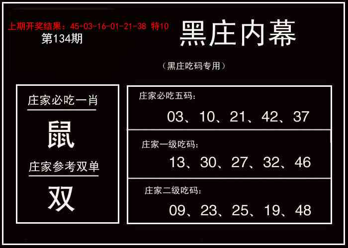 134期黑庄内幕[图]